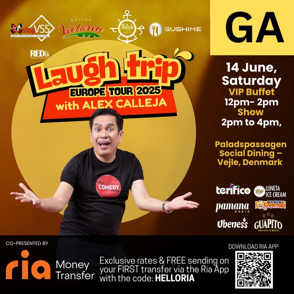 GA Tickets- Laugh Trip Europe Tour with Alex Calleja