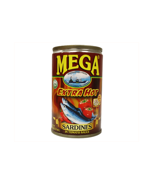 Mega Sardines in Tomato sauce Chili Extra hot 155g