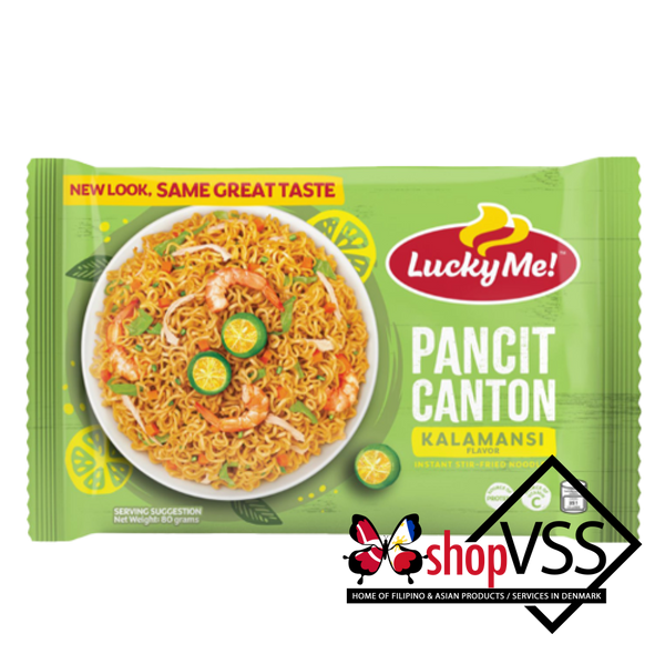 Lucky Me Instant Pancit Canton Calamansi 80G