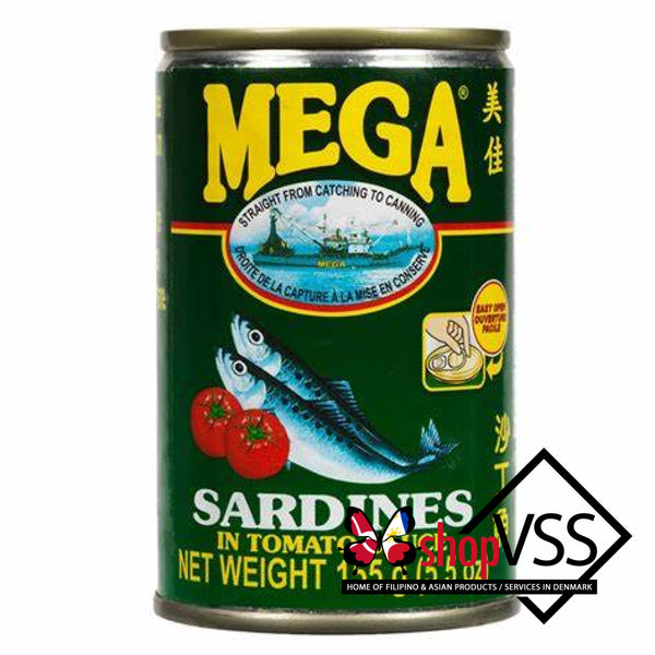 Mega Sardines In Tomato Sauce 155G