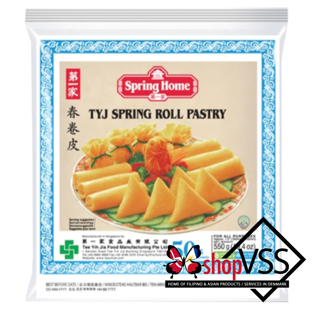 Spring Home Spring Roll Pastry 190 mm 550 G- Shop VSS Denmark
